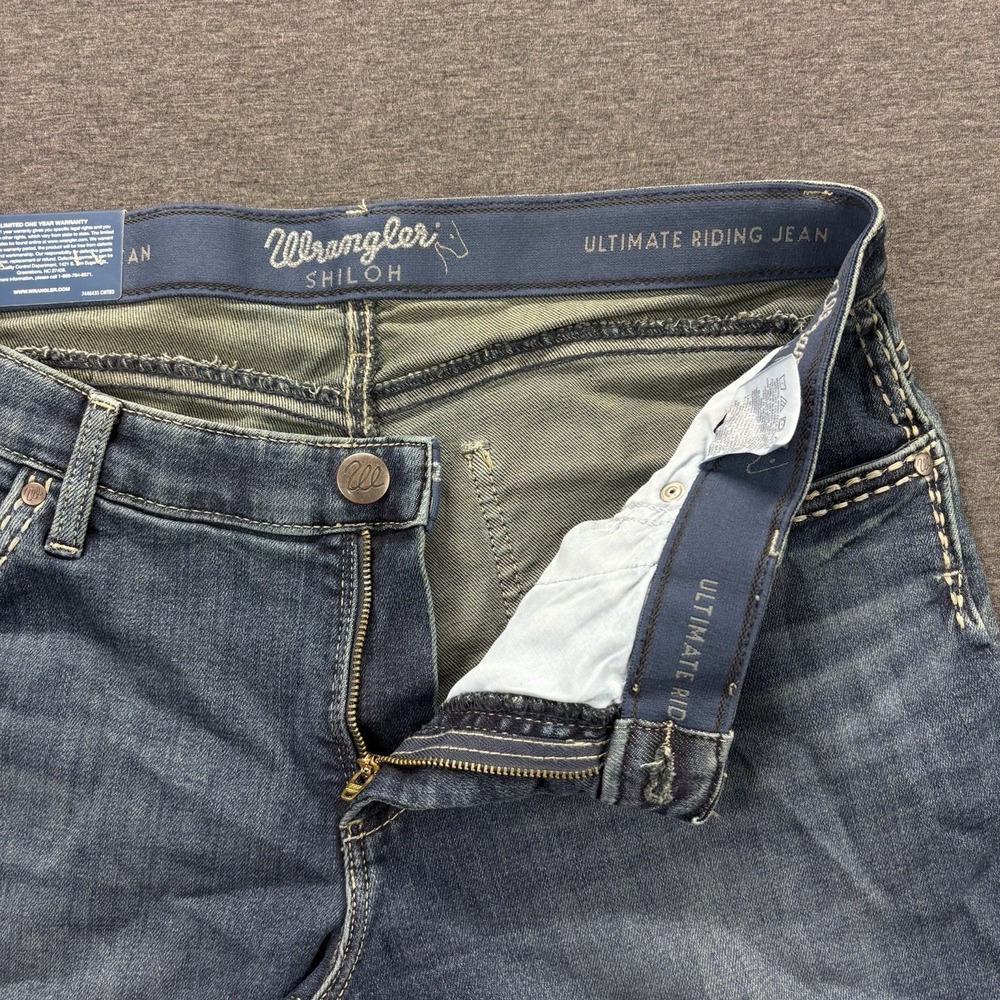 Wrangler Jeans Womens 13x36 Shiloh The Ultimate Riding Jean Stretch Cowgirl NEW - Picture 10 of 13
